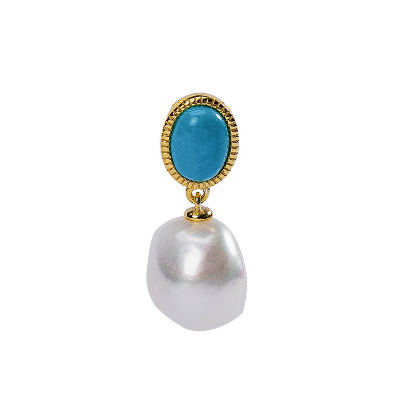 Turquoise Elegant Lady Light Luxury Suit Pendants