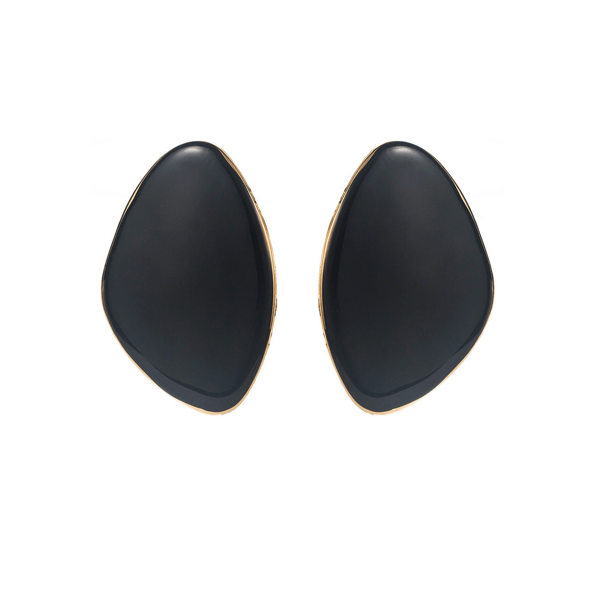 High Profile Retro Elegant Metal Geometry Ear Simple Personality Drop Earrings