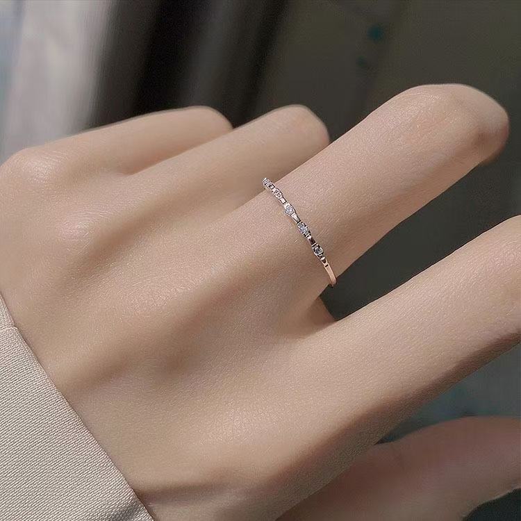 Women's Niche Bag Fashion Personalized Opening Index Finger Rings