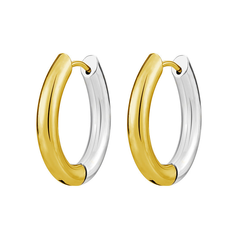 Luxury Minority High-grade Electroplating Temperament Gradient Earrings