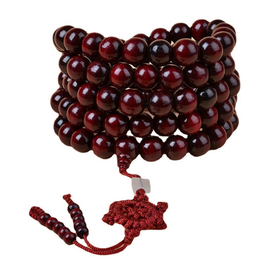 Activity Stall Buddha Beads Imitation Pterocarpus French Wheel Bracelets