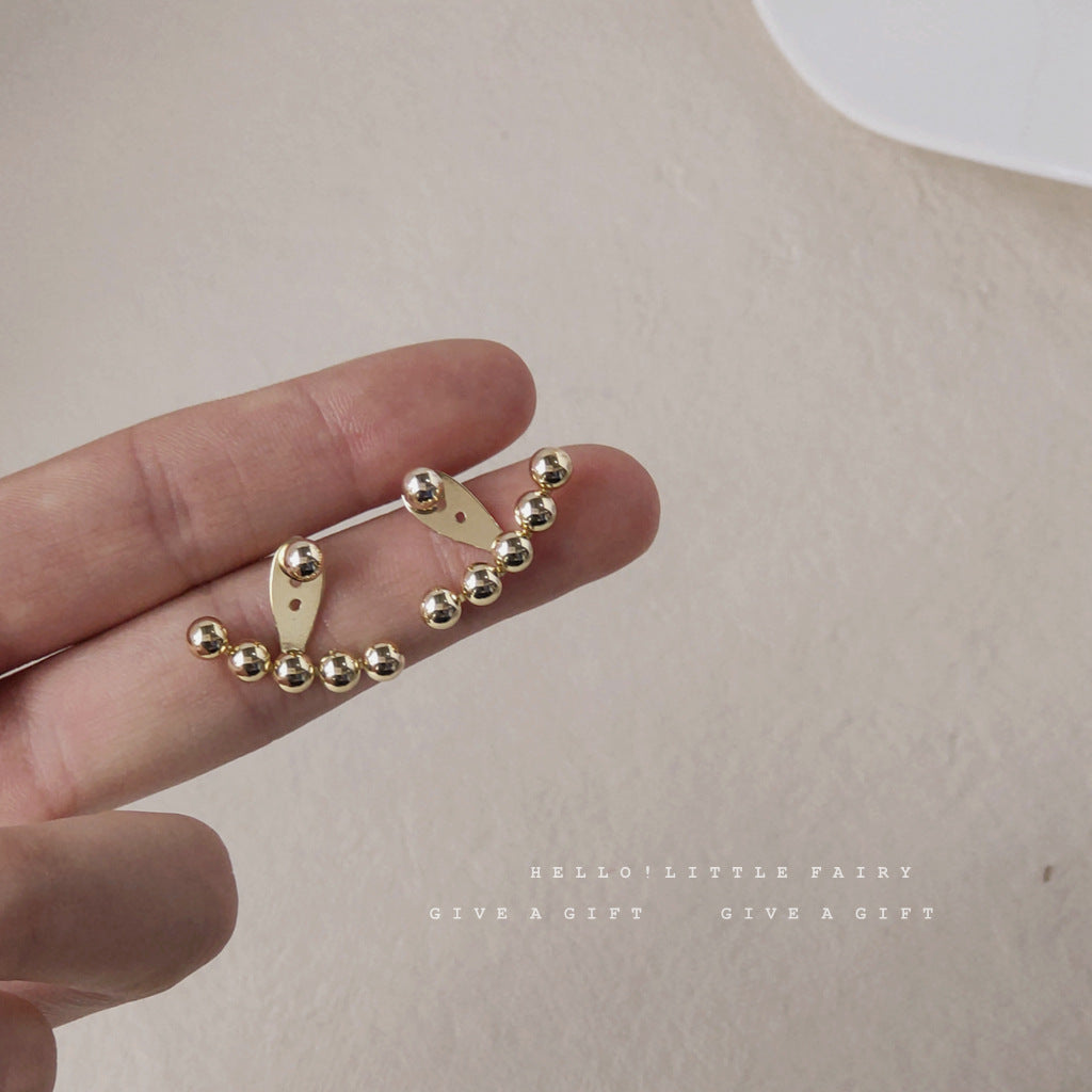 Quality Sier-plated Needle Gold-plated Olivia Wang Smile Rings