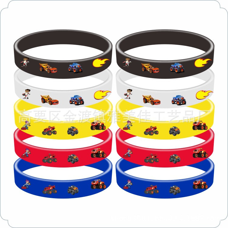 Cartoon Silicone Anime Surrounding The Game Wrist Bracelets