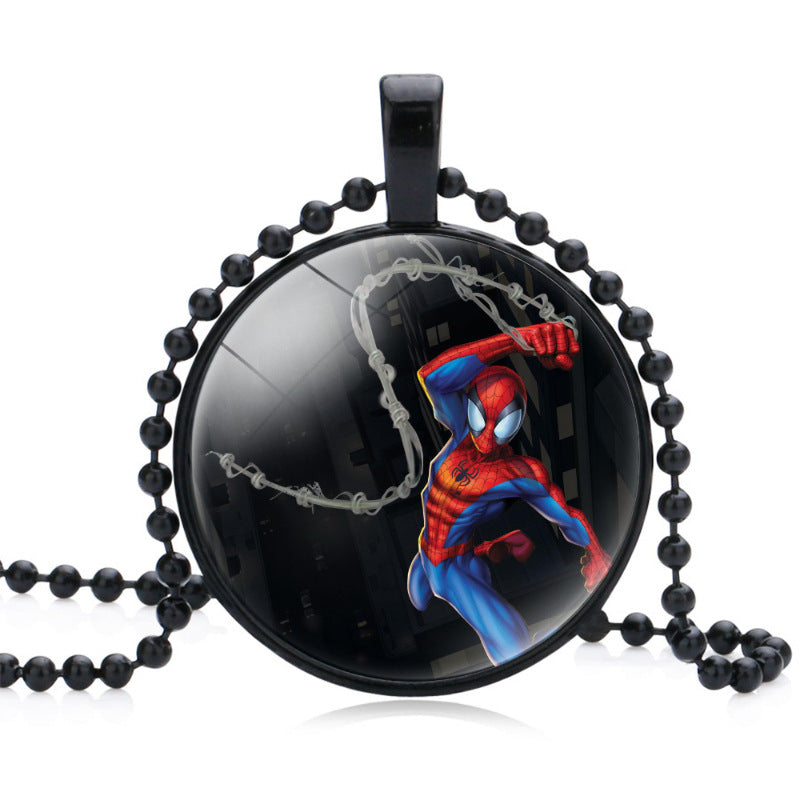 No Return Time Stone Black Rice Necklaces