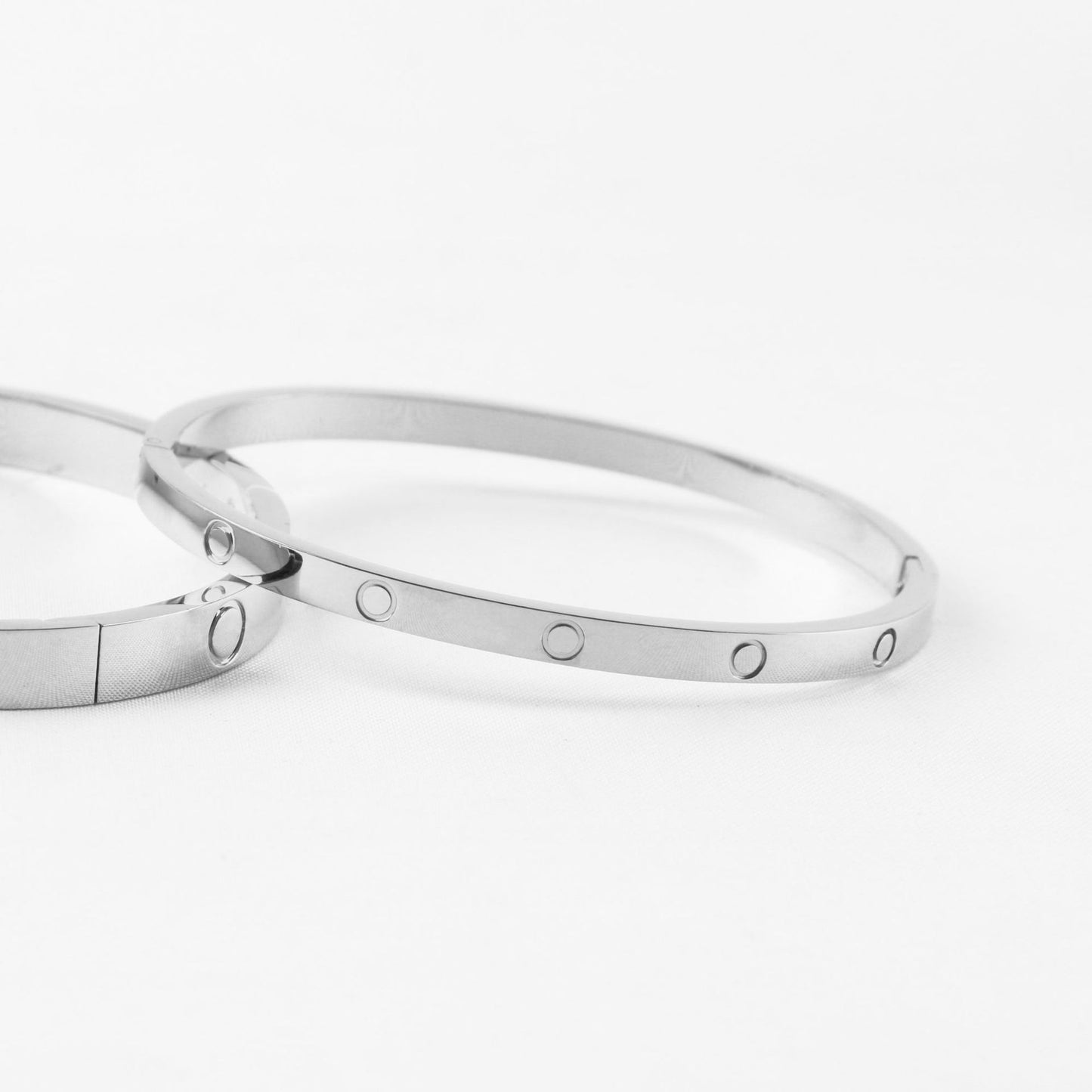 Buckle Wide Narrow Version Of Gold Titanium Steel Bracelets