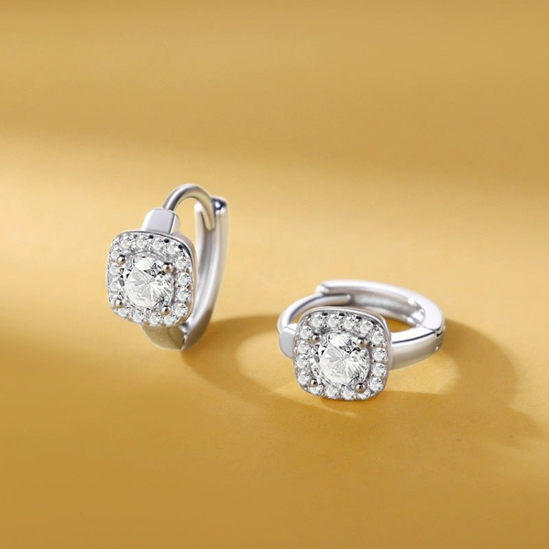 Sense Graceful Petite Light Luxury Simplicity Stud Earrings
