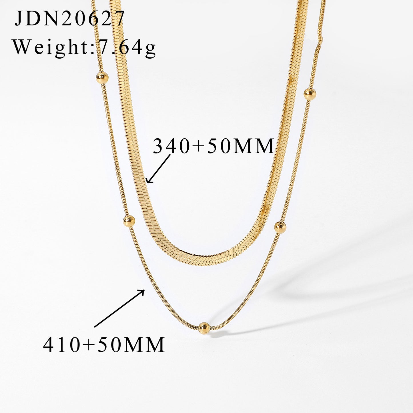 Women's Ding Stainless Steel Ornament Fashion Titanium Necklaces