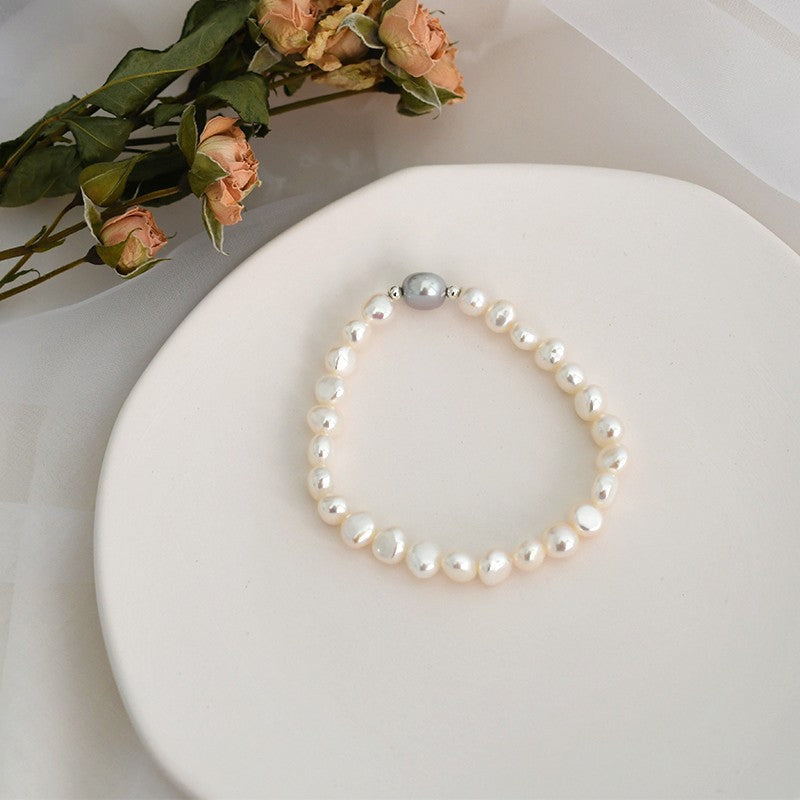 Women's Baroque Retro Fashion Special Interest Light Luxury Mixed Colorful Jane Bracelet
