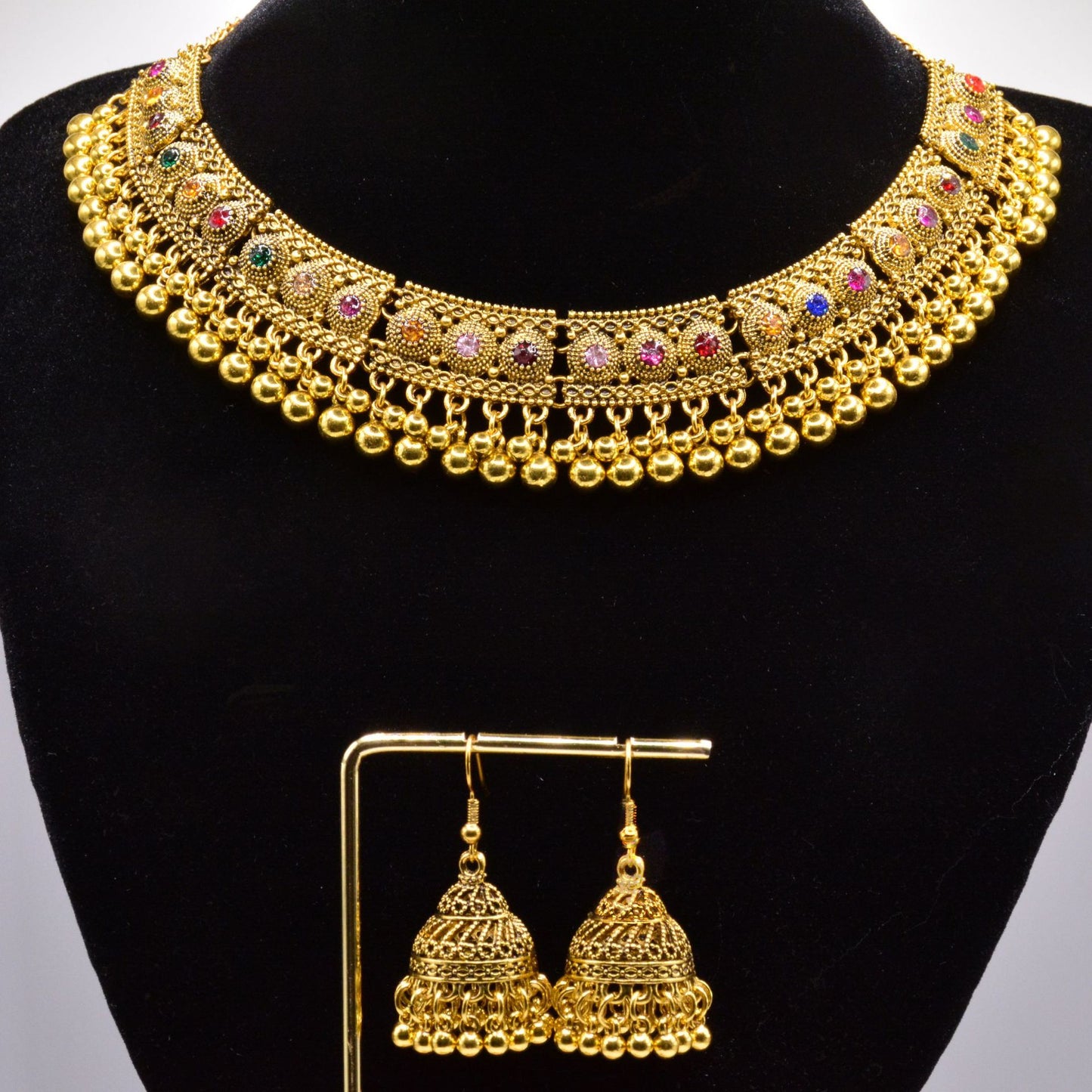 Women's Bell Water Drop Tassel High Sense Dinner Geometric Fashion Necklaces
