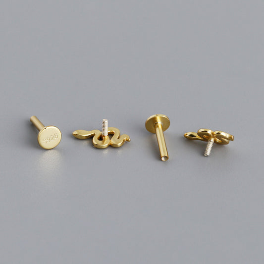 Women's Head Piercing Jewelry High-grade Thread Ear Earrings