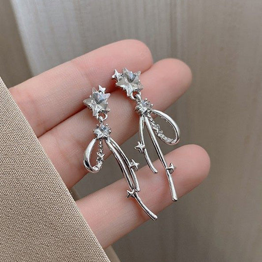 Women's Tassel Long Light Luxury High-grade Exquisite Stud Earrings