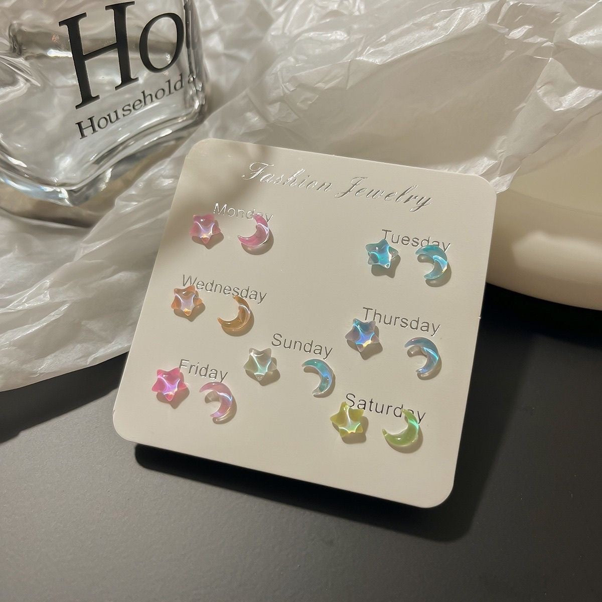 Elegant Pearl Niche Female Sier Pin Four Leaf Clover Stud Earrings