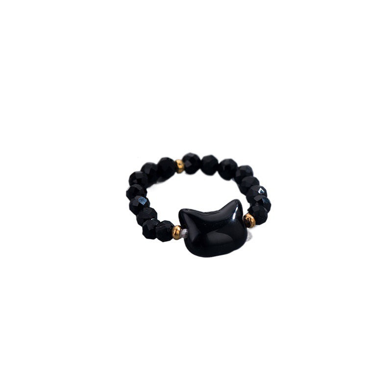 Niche Design High-grade Cat Appearance Gifts Rings