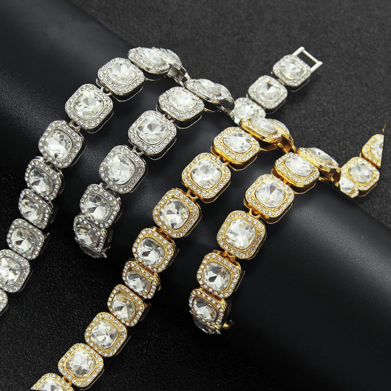 Men's Trendy Cuban Link Chain Night Club Personality Necklace