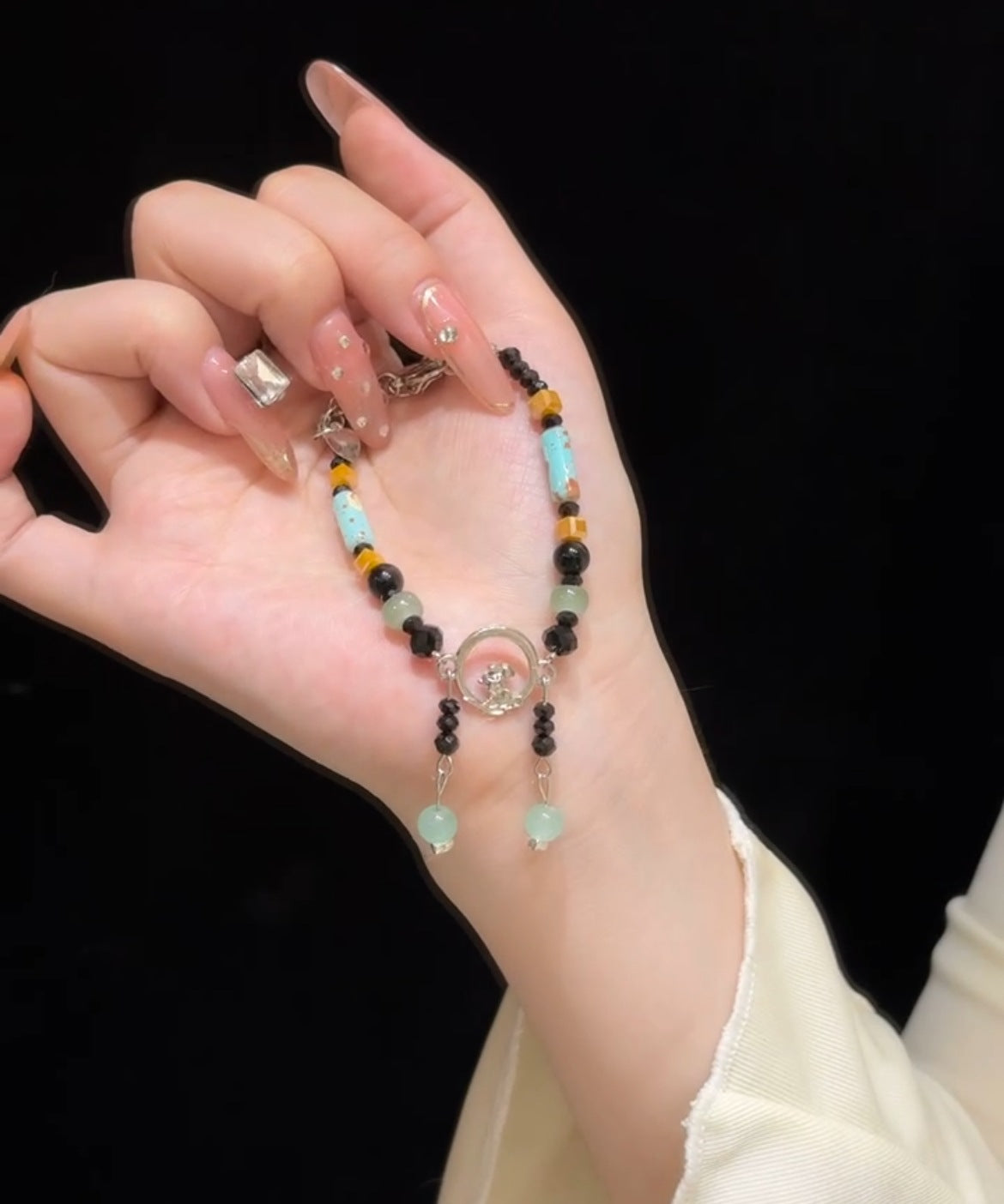 Beaded Tassel Female Design Good-looking Personality Versatile Bracelet