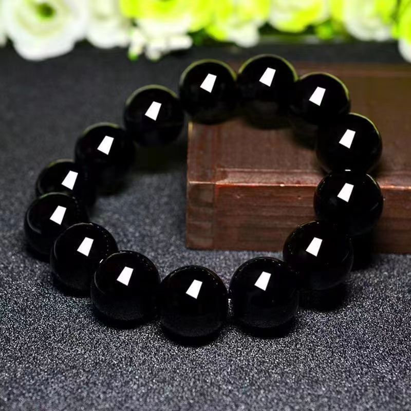 Black Atmospheric Obsidian Original Life Couple Girlfriends Birthday Bracelets