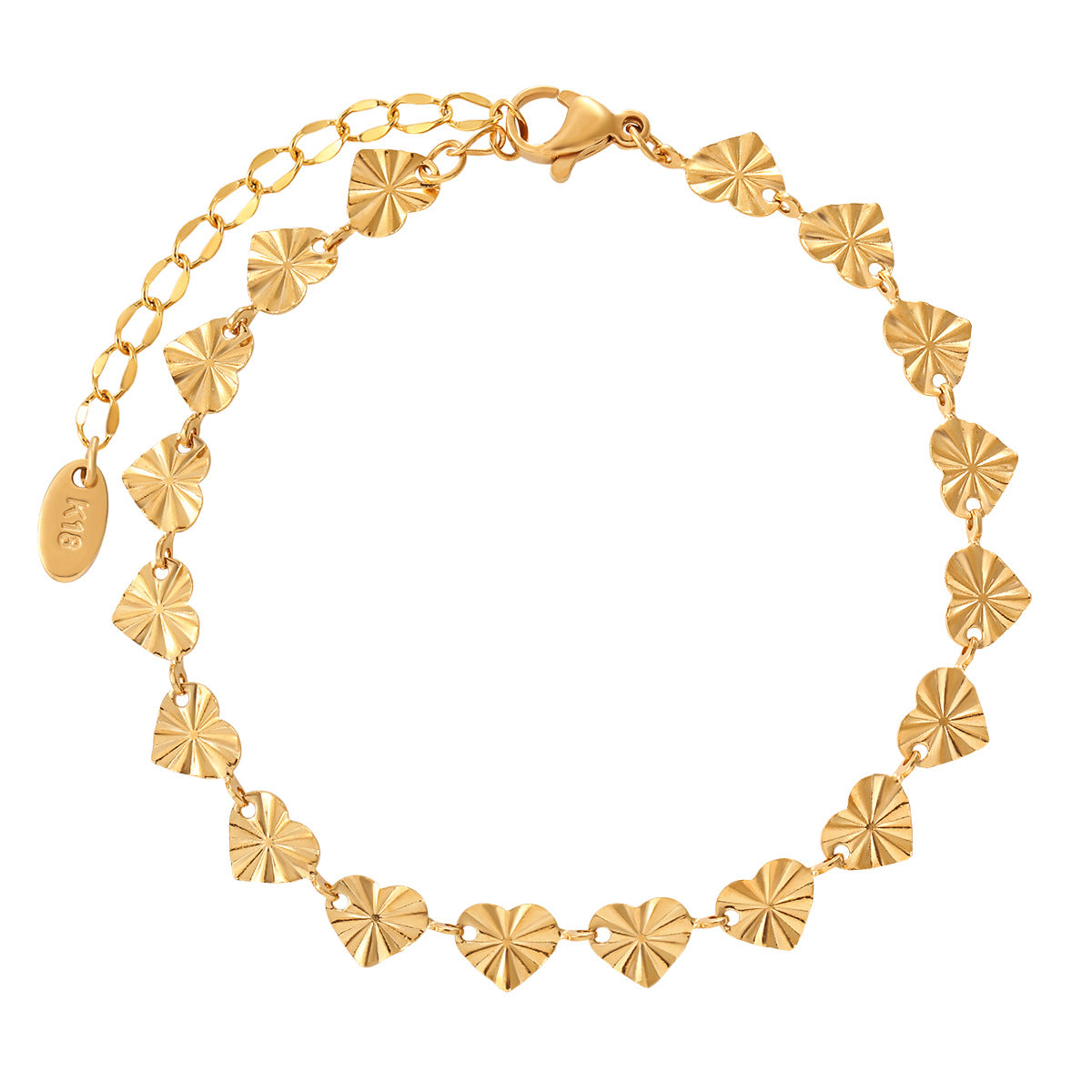 Women's Personalized Love Embossed Sunflower Titanium Steel Jewelry Set