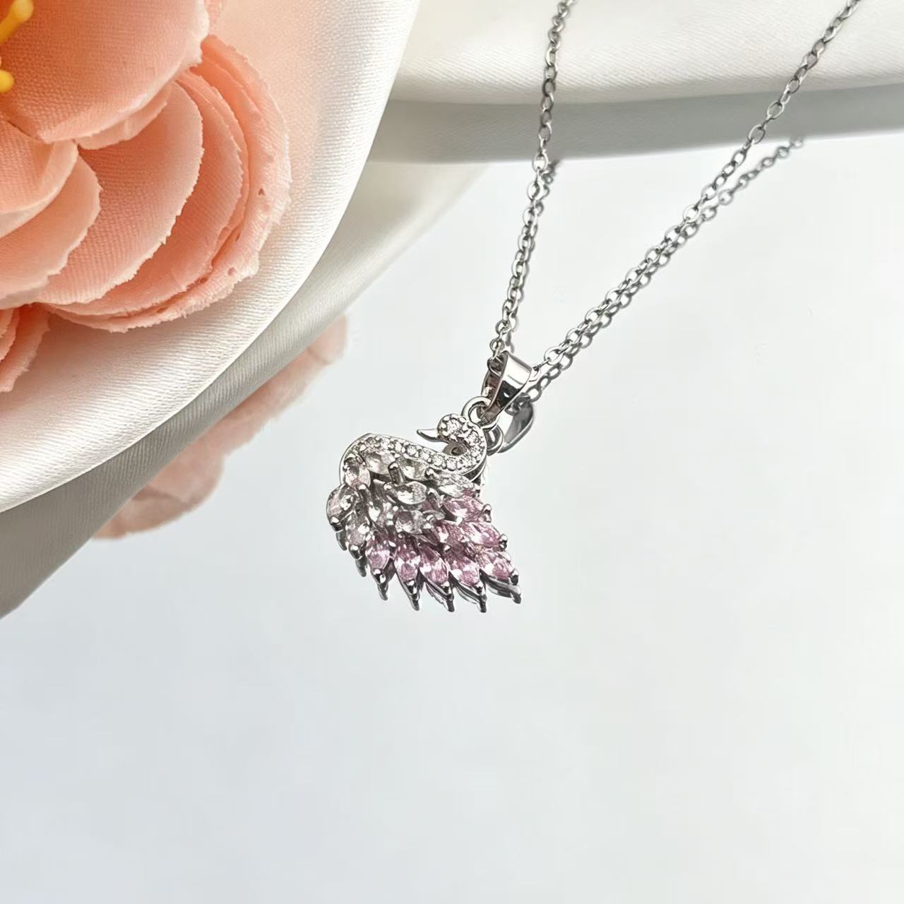 Women's Fashion Trendy Mori Style Titanium Steel Necklace
