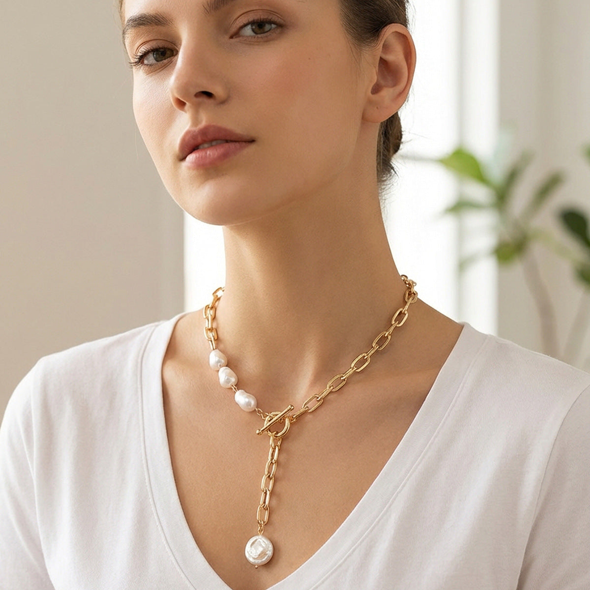 Women's Niche Design Trendy Retro Tassel Temperamental Necklaces