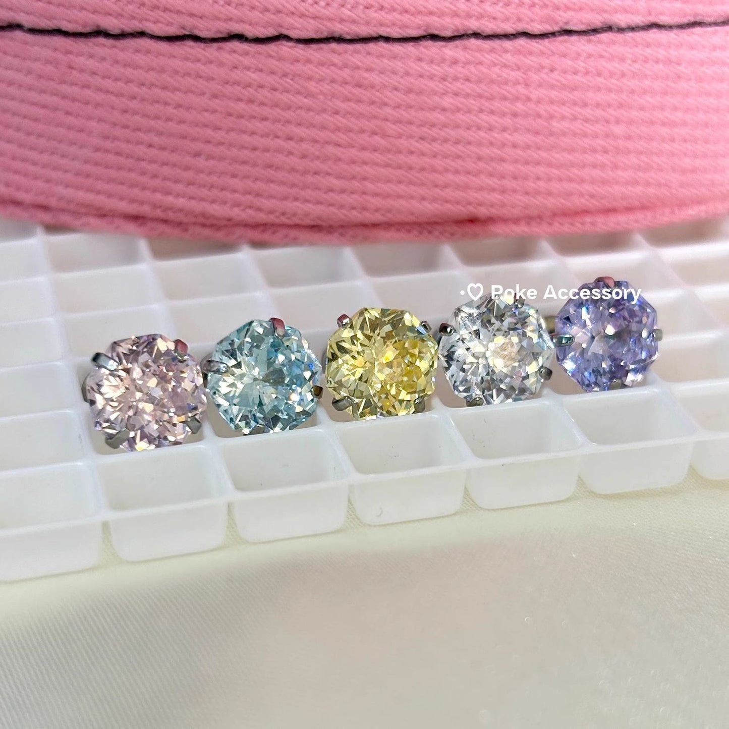 Bridal Bouquet Ear Bone Cochlear Cutting Flash Zircon Design Sense Stud Earrings