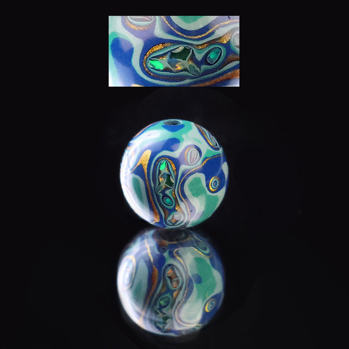 Paint Beads Opal Loose Wooden Beaded Rosewood Embryo Single Bracelets