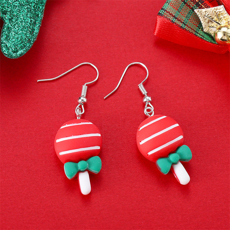 Creative Christmas Series Cute Fashion Exquisite Earrings