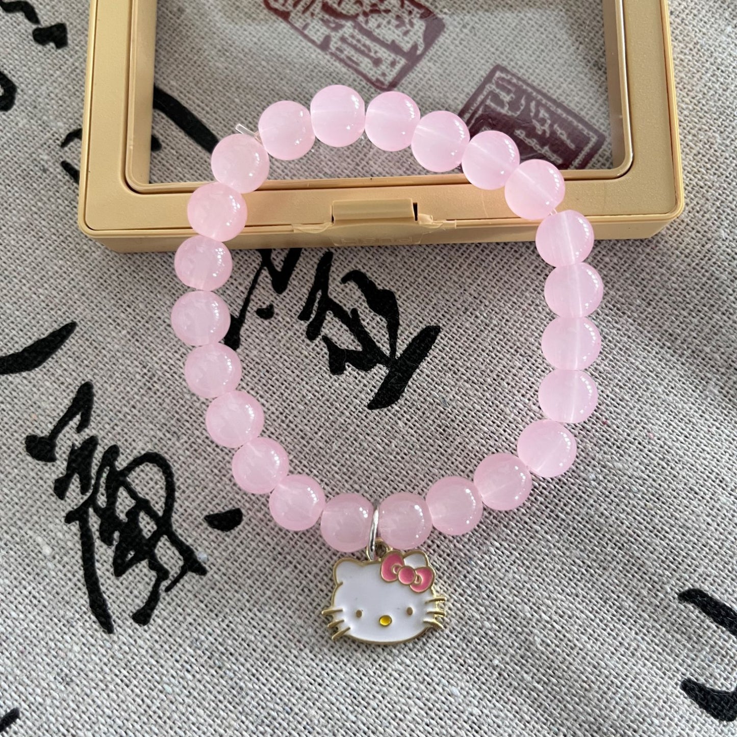 Women's Cartoon Sweet Bangle Travel Versatile Little Colorful Bracelet