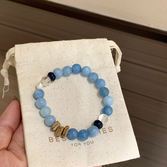 Women's Stone Niche Elastic Pearl Mori Style Simple Bracelets