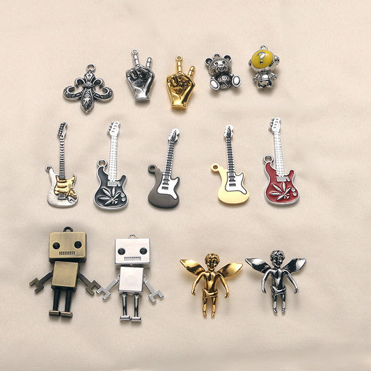 Minority Creative Dinosaur Windmill Bear Alloy Fashion Street Pendants