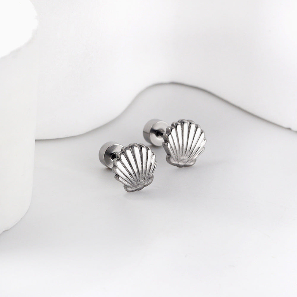 Women's Shell Fashionable Bright Simple Elegant Earrings