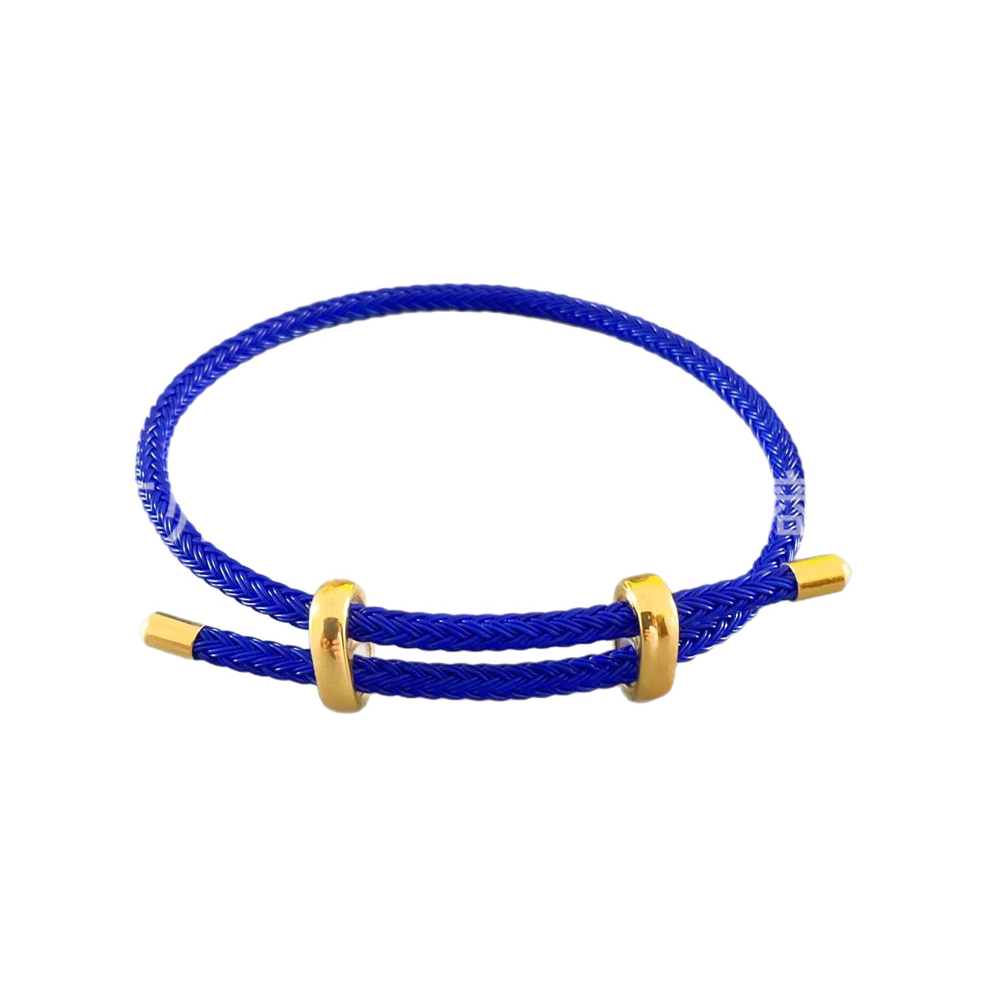 Adjustable Horoscope Buckle Woven Hard Gold Red Bracelet