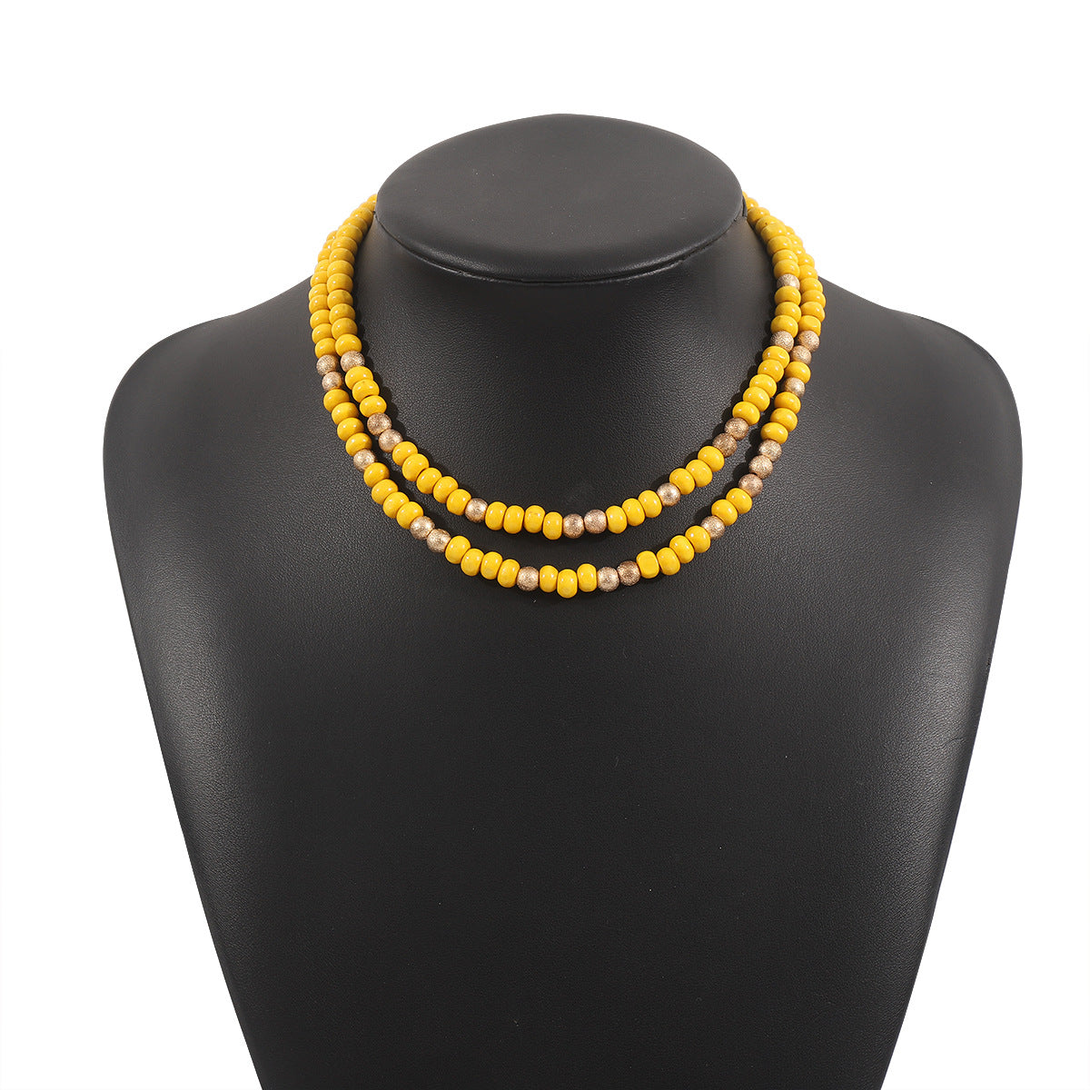 Wooden Bead Beaded Summer Dopamine Chinese Necklaces