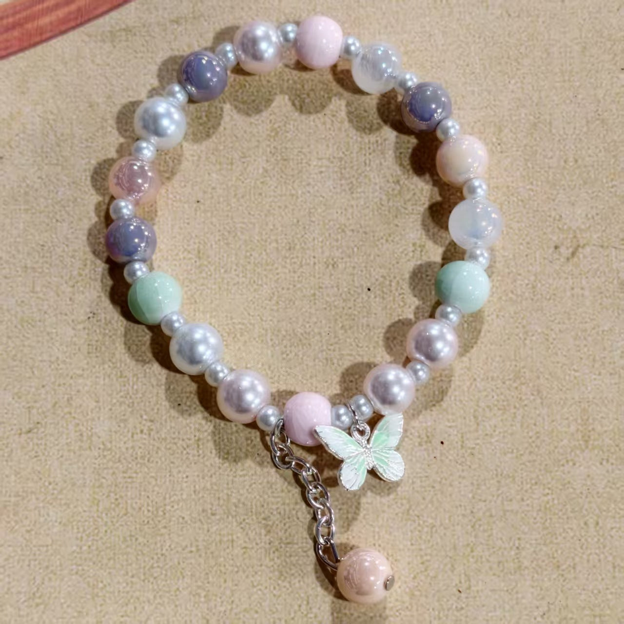 Alloy Ceramic Ethnic Style Single Handmade Filament Bracelet
