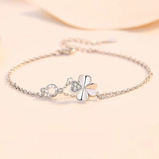 Clover Female Senior Niche Birthday Christmas Gift For Bracelets