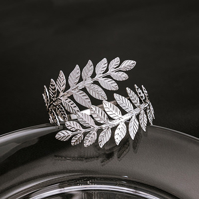 Leaves Armband Roman Bride Open-ended Design Bracelet