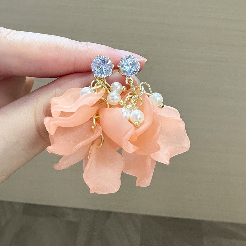 Super Fairy Mori Style Atmosphere Simple Earrings
