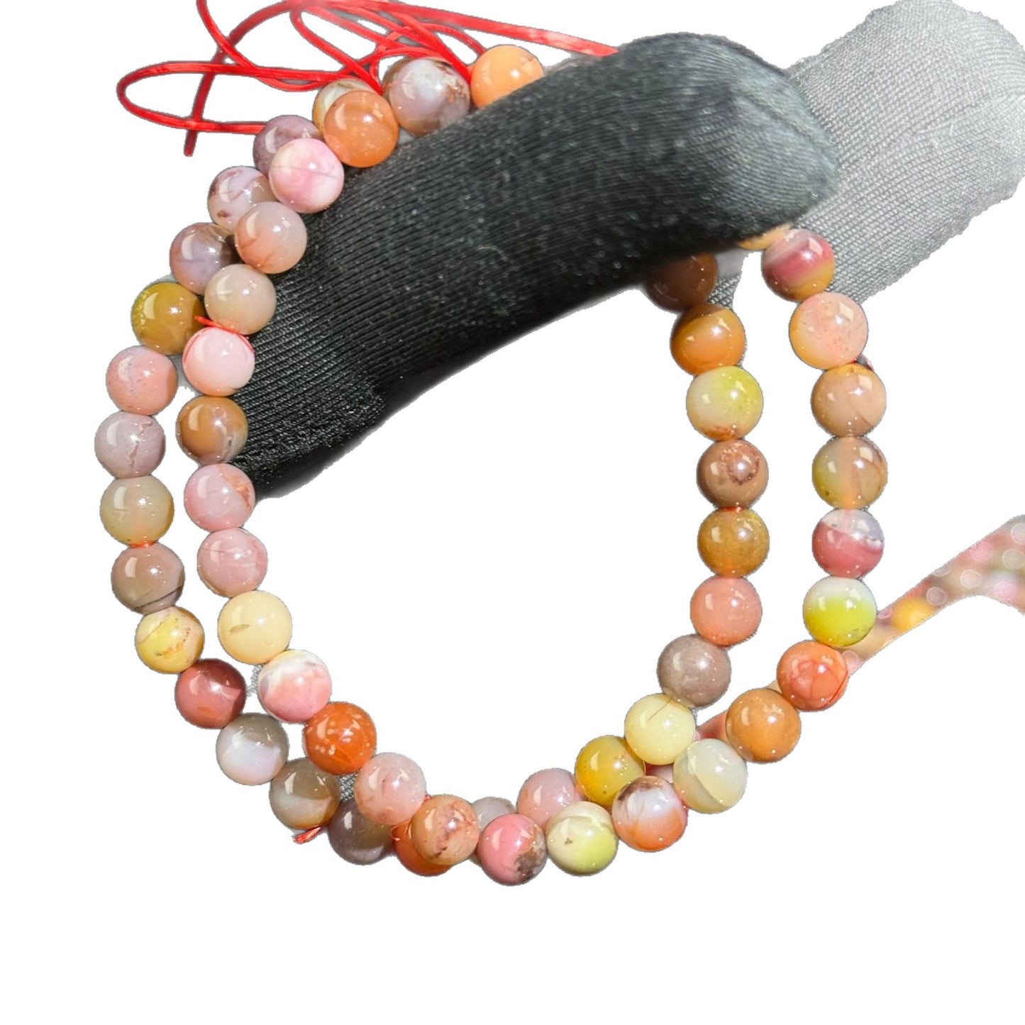 Strictly Selected Natural Agate Beads Colorful Candy Salt Bracelet