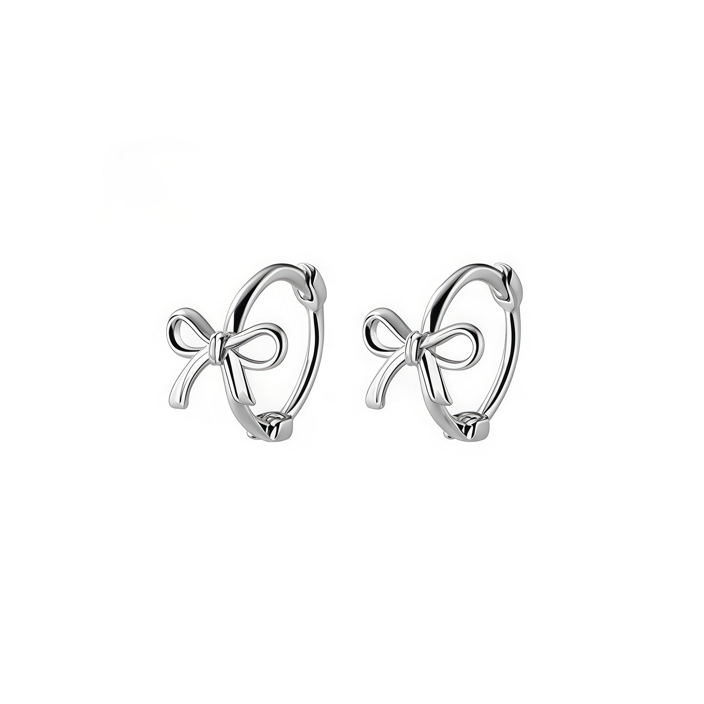 Women's Minimalist Bowknot Clip Exquisite Small Fashion Commuter Hollow Wearable Ear Buckle