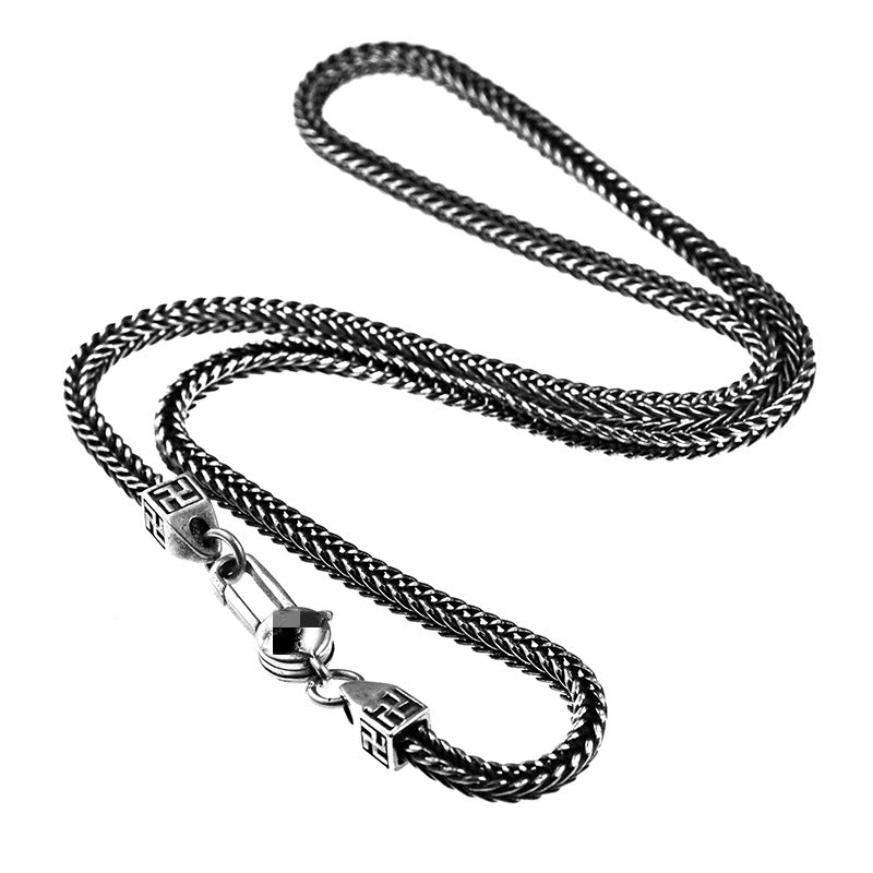 Men's Fox Tail Italian Imported Versatile Retro Pendants