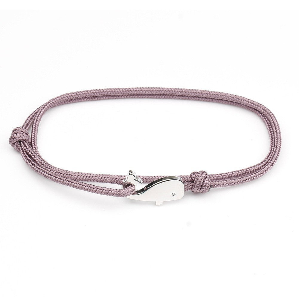 Women's Fashion Style Cute Dancing Whale Dolphin Boat Anchor Bracelets