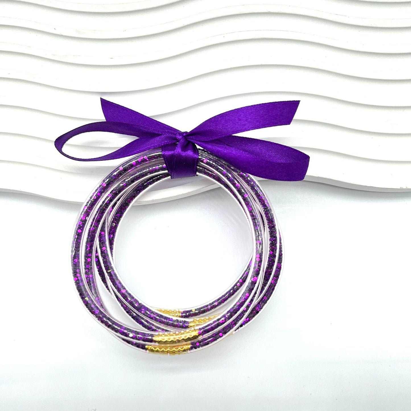 Glamorous Fashion Silicone Bright Simple Couple Bracelets