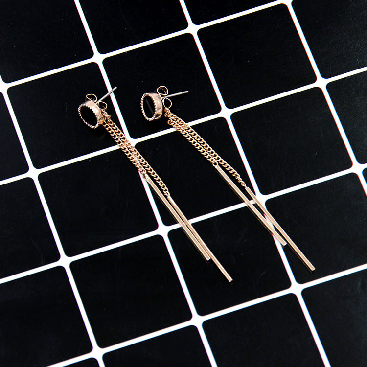 Fresh Crystal Translucent Bow Sier Plated Small Strawberry Mori Earrings