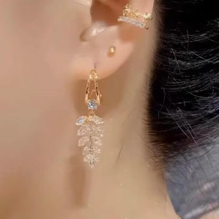 Women's Affordable Luxury Fashion Wheat Tassel For Niche Earrings