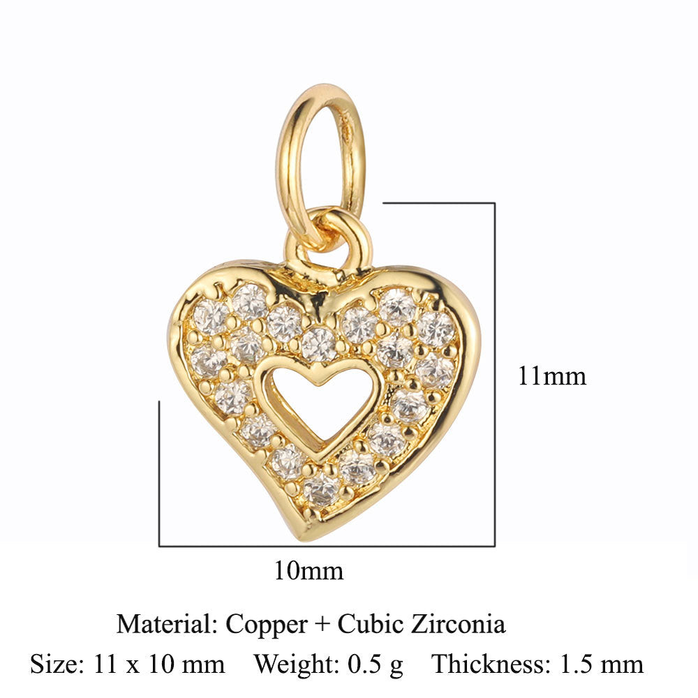 Kitten Puppy Eyes Copper Zircon Water Necklaces