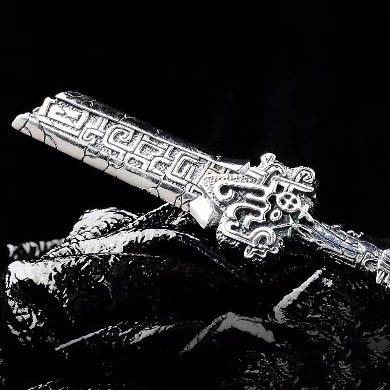 Men's Ancient Sword Trendy Fashion Thailand Sier Pendants