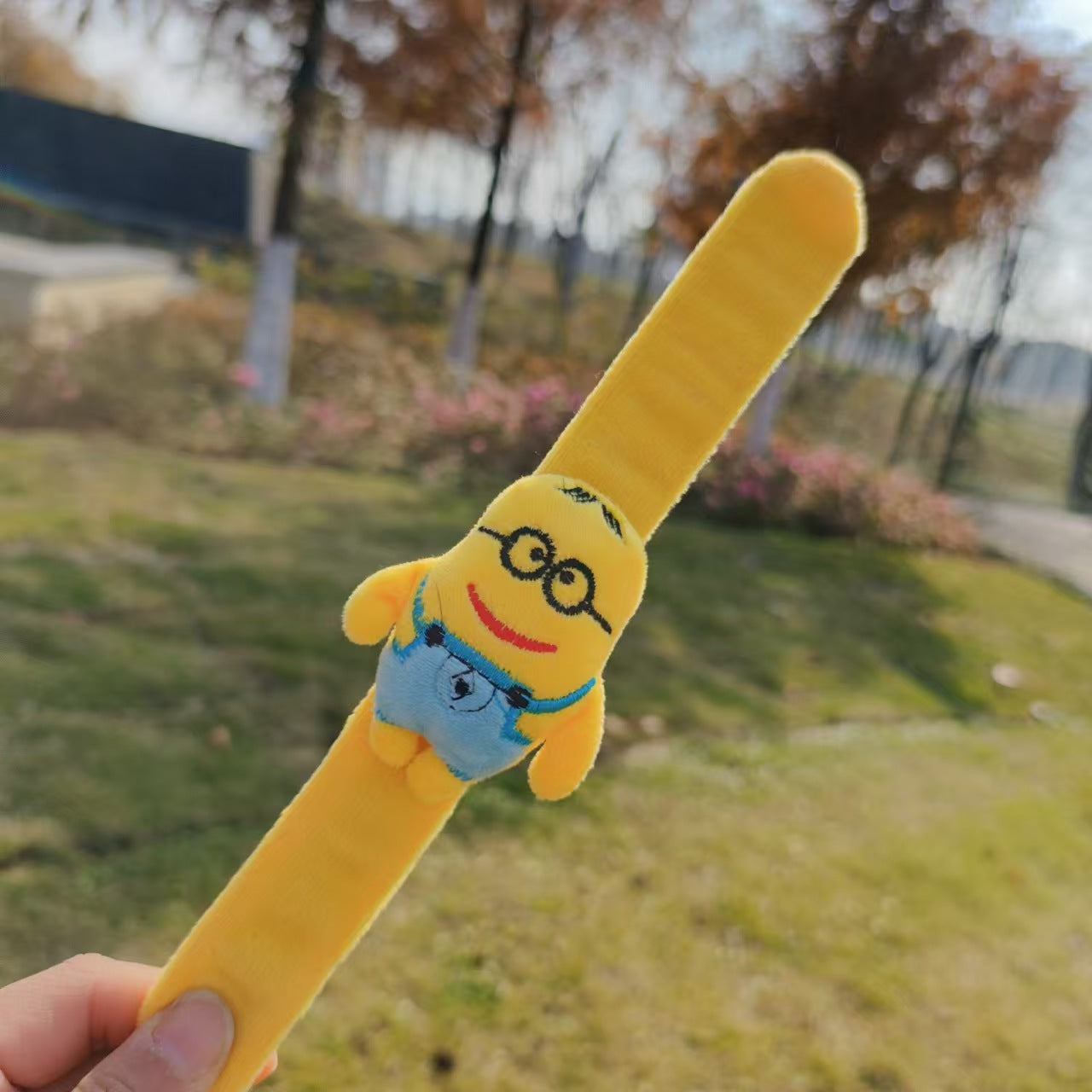 Children's Plush Holiday Gifts Present Wrist Strap Bracelet