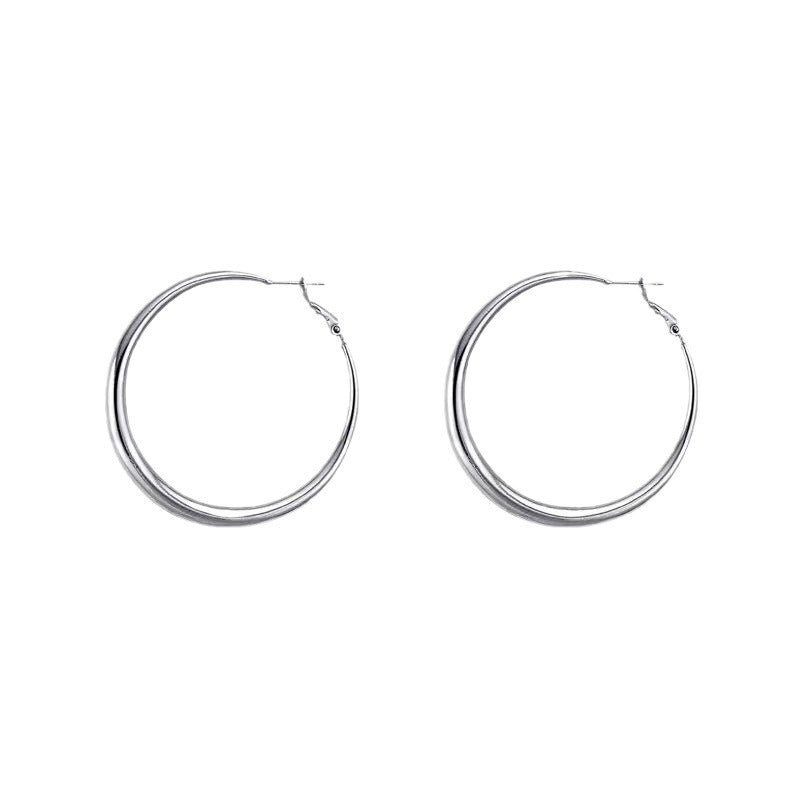 Women's Exaggerated Big Hoop Premium Unique Niche Earrings