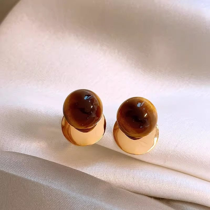 Women's Needle High-grade Super Flash Zircon Light Luxury Refined Grace Earrings