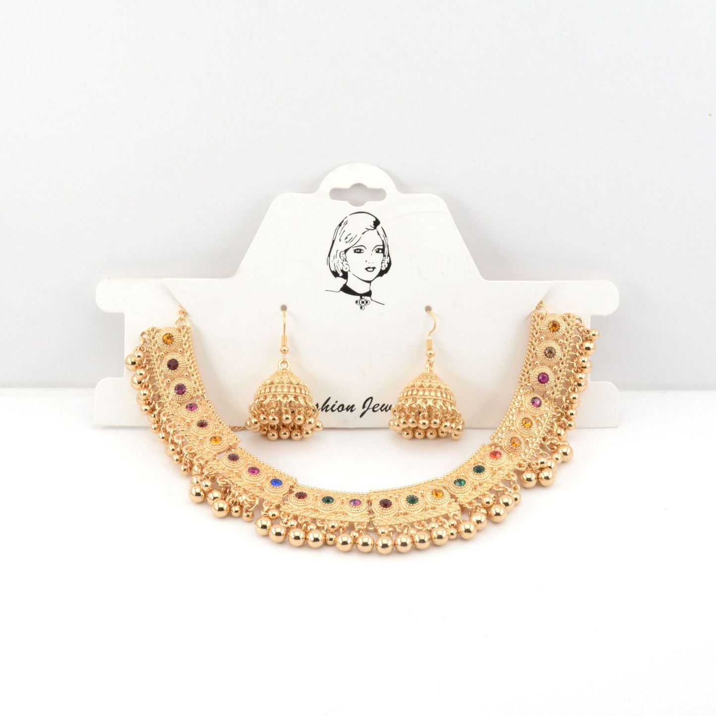 Women's Bell Water Drop Tassel High Sense Dinner Geometric Fashion Necklaces