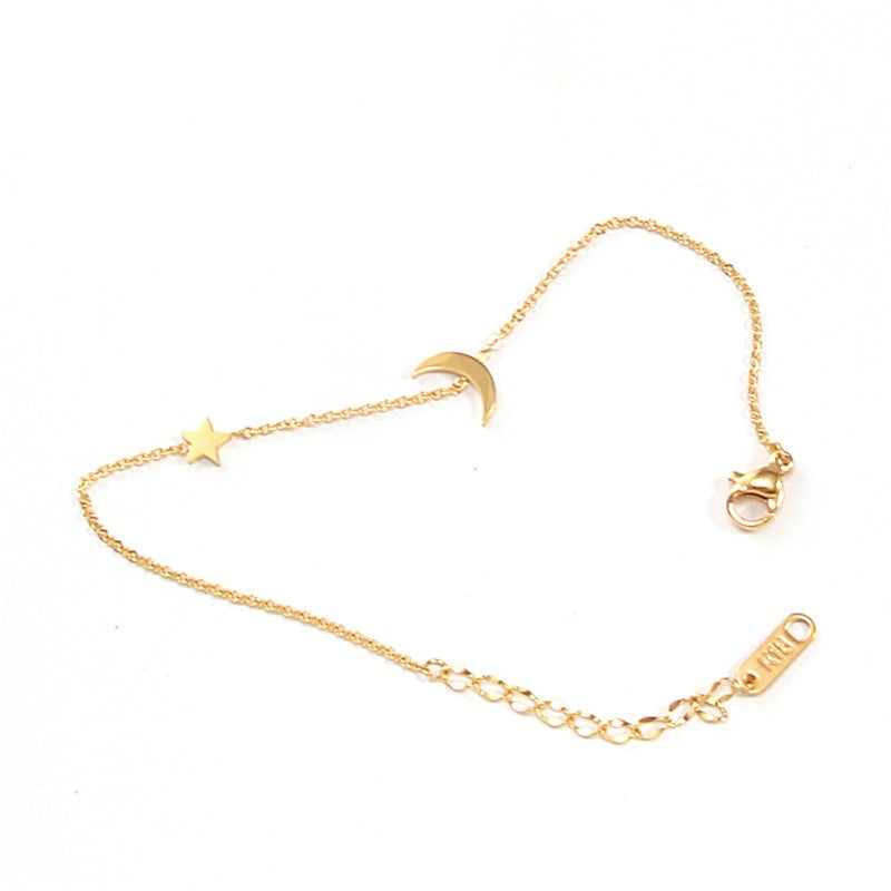Sailor Moon Control Simple Titanium Steel Bracelets